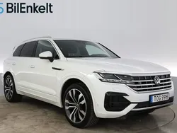 Vit Begagnad 2023 VW Touareg R-line SUV | 614 900 kr (Superpris)