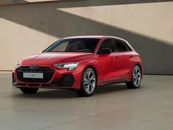 Röd (progressivröd metallic) Ny 2025 Audi A3 Sportback e-tron S-Line Sedan | 569 900 kr (Marknadspris)