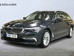Grå Begagnad 2018 BMW 520 Kombi | 259 900 kr (Marknadspris)