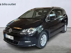 Svart Begagnad 2011 VW Sharan Minibuss | 119 900 kr (Marknadspris)