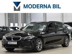 Svart Begagnad 2022 BMW 320 Sport Line Kombi | 269 900 kr (Superpris)