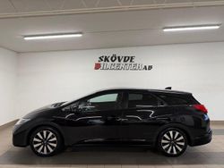 Svart Begagnad 2015 Honda Civic Lifestyle Kombi | 142 900 kr (Bra pris)