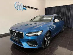 Blå Begagnad 2018 Volvo V90 R-Design Kombi | 239 000 kr (Marknadspris)