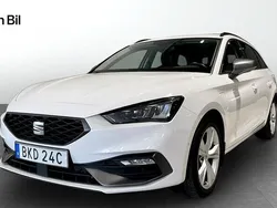 Vit Begagnad 2021 Seat Leon FR Kombi | 239 900 kr (Marknadspris)