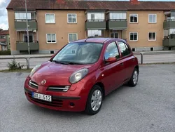 Röd Begagnad 2006 Nissan Micra Halvkombi | 14 000 kr (Marknadspris)
