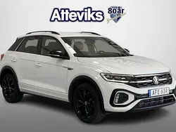 Vit Begagnad 2022 VW T-Roc R-line SUV | 314 000 kr (Marknadspris)