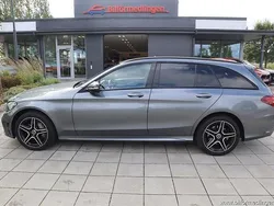 Grå Begagnad 2019 Mercedes C220 AMG Kombi | 309 900 kr (Lite dyr)