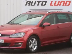 Röd (rödmetallic) Begagnad 2015 VW Golf VII GT Kombi | 65 000 kr