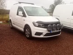 Vit Begagnad 2016 VW Caddy Minibuss | 189 000 kr