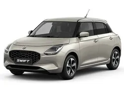 Brun Ny 2024 Suzuki Swift Halvkombi | 248 800 kr (Marknadspris)