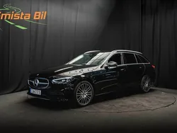 Svart Begagnad 2022 Mercedes C200 Kombi | 364 900 kr (Marknadspris)