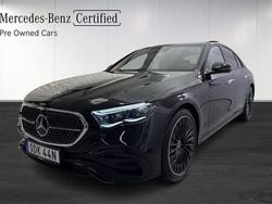 Svart Begagnad 2025 Mercedes E300 Sedan | 819 900 kr