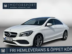 Vit Begagnad 2019 Mercedes CLA200 AMG Sportkupé | 234 900 kr (Bra pris)