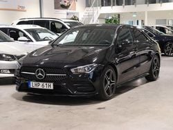 Svart Begagnad 2021 Mercedes CLA200 AMG Sportkupé | 299 900 kr (Marknadspris)
