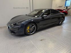 Mörkgrå Begagnad 2020 Porsche Taycan Turbo S Sedan | 899 000 kr