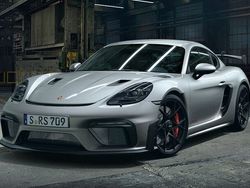 Silver Ny 2025 Porsche 718 Cayman GT4 Sportkupé | 1 826 400 kr