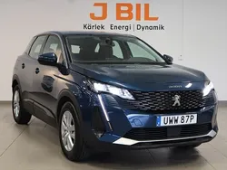 Blå Begagnad 2021 Peugeot 3008 Active Sedan | 214 900 kr (Bra pris)