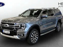 Grå Begagnad 2023 Ford Ranger Platinum Pickup | 649 000 kr (Dyr)