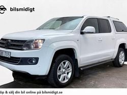 Vit Begagnad 2014 VW Amarok Highline Pickup | 139 800 kr (Bra pris)