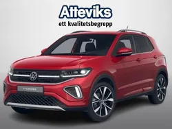 Röd Ny 2025 VW T-Cross R-line SUV | 367 200 kr (Lite dyr)