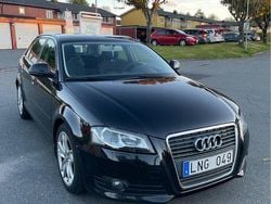 Svart Begagnad 2010 Audi A3 Sportback Comfort Halvkombi | 52 000 kr (Marknadspris)