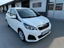 Vit Begagnad 2016 Peugeot 108 Halvkombi | 59 900 kr (Bra pris)