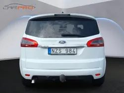 Vit Begagnad 2013 Ford S-MAX Business Edition Minibuss | 89 900 kr (Marknadspris)