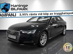 Svart Begagnad 2016 Audi A4 Proline Sedan | 209 900 kr (Marknadspris)