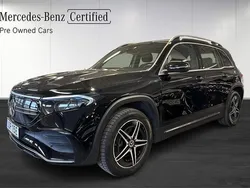 Svart Begagnad 2022 Mercedes EQB300 AMG SUV | 409 000 kr (Marknadspris)