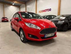 Röd Begagnad 2012 Ford Fiesta Titanium Halvkombi | 69 900 kr (Marknadspris)