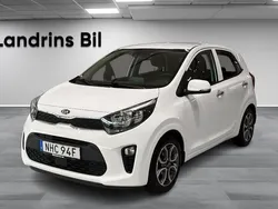 Vit Begagnad 2021 Kia Picanto Advance Halvkombi | 134 300 kr (Lite dyr)