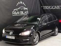 Svart Begagnad 2014 VW Golf VII R-line Kombi | 114 800 kr (Lite dyr)
