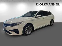 Vit Begagnad 2019 Kia Optima Hybrid 2 Sedan | 244 900 kr (Marknadspris)