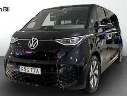 Svart Ny 2025 VW ID. Buzz Pro Van | 685 700 kr (Marknadspris)
