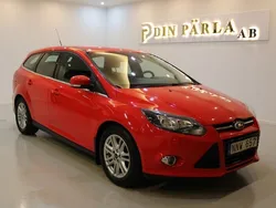 Röd Begagnad 2014 Ford Focus Kombi | 69 900 kr (Bra pris)