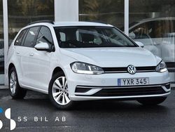 Vit Begagnad 2017 VW Golf VII Kombi | 127 900 kr (Marknadspris)