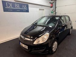 Svart Begagnad 2009 Opel Corsa Halvkombi | 37 000 kr (Bra pris)