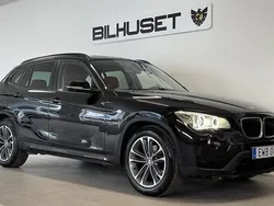Svart Begagnad 2015 BMW X1 Sport Line SUV | 159 900 kr (Bra pris)