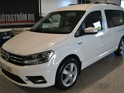 Vit (candywhite med klarlack) Begagnad 2020 VW Caddy Maxi Life Comfortline Minibuss | 259 000 kr