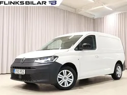Vit Begagnad 2022 VW Caddy Maxi Minibuss | 279 900 kr (Lite dyr)