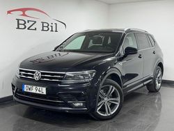 Svart Begagnad 2021 VW Tiguan Allspace R-line SUV | 264 900 kr (Bra pris)