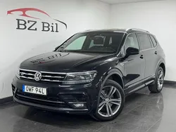 Svart Begagnad 2021 VW Tiguan Allspace R-line SUV | 269 900 kr (Marknadspris)