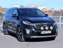 Svart samma som bilen Begagnad 2017 Kia Sorento 2 SUV | 237 500 kr (Bra pris)