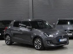 Mörkgrå (grå) Begagnad 2018 Suzuki Swift Halvkombi | 99 900 kr (Marknadspris)