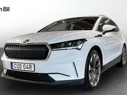 Vit Begagnad 2021 Skoda Enyaq iV SUV | 314 900 kr