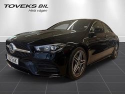 Svart Begagnad 2020 Mercedes CLA200 AMG Sportkupé | 329 000 kr (Marknadspris)