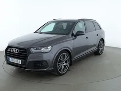 Grå Begagnad 2018 Audi Q7 S-Line SUV | 405 000 kr (Marknadspris)