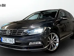 Mörkgrå Begagnad 2017 VW Passat R-line Kombi | 239 900 kr (Lite dyr)