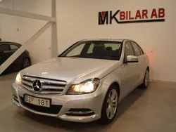 Silver Begagnad 2011 Mercedes C180 Avantgarde Sedan | 129 900 kr (Marknadspris)