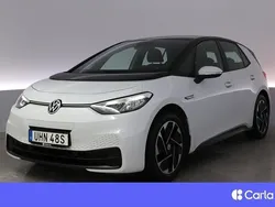 Vit Begagnad 2020 VW ID.3 Pro Performance Halvkombi | 228 900 kr (Marknadspris)